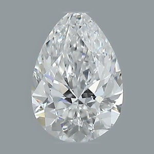 Pear diamond — real photo