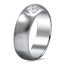 Flush Set Contemporary Ring, smallview