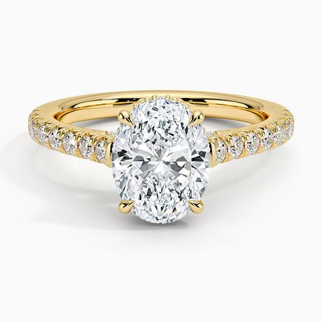 18K Yellow Gold Chantal Diamond Ring