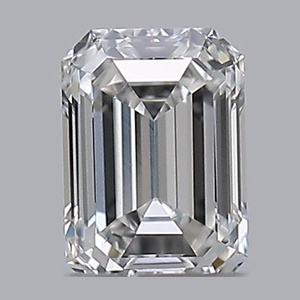 Emerald diamond — real photo