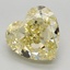 3.59 Ct. Fancy Intense Yellow Heart Lab Grown Diamond