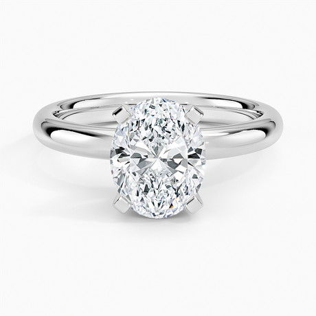 Four-Prong 2.5mm Comfort Fit Ring