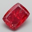 4.59 Ct. Fancy Vivid Red Cushion Lab Grown Diamond