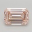 2.40 Ct. Fancy  Pink Emerald Lab Grown Diamond