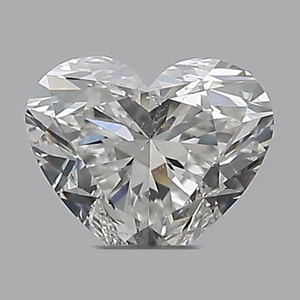 Heart diamond — real photo