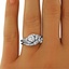 The Melody Matched Set, smallzoomed in top view on a hand