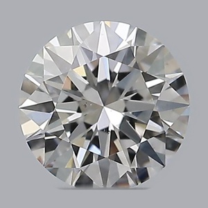 Round diamond — real photo