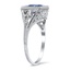The Frehel Ring, smalltop view on a hand