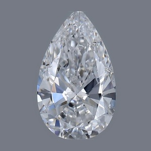 Pear diamond — real photo