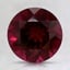 8.6mm Unheated Red Round Rhodolite Garnet