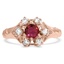 Victorian Ruby Vintage Ring