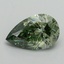 2.00 Ct. Fancy Vivid Green Pear Lab Grown Diamond