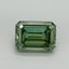 5.01 Ct. Fancy Vivid Pacific Green Emerald Lab Grown Diamond
