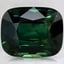 9.9x7.9mm Green Cushion Sapphire