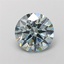 2.01 Ct. Fancy Intense Blue Round Lab Grown Diamond