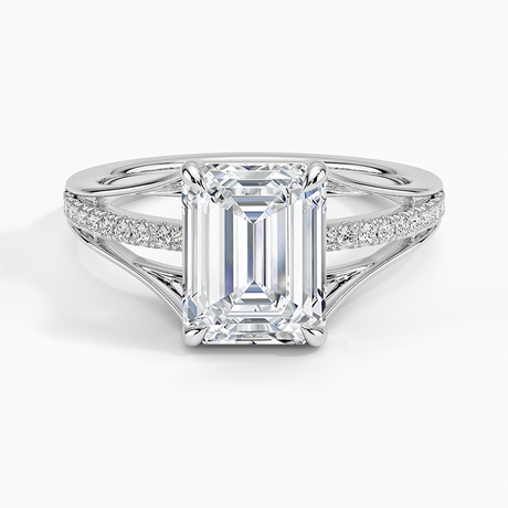 Tressa Split Shank Diamond Ring - Brilliant Earth