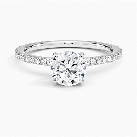 Perfect Fit Hidden Halo Eternity Diamond Ring