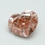10.11 Ct. Fancy Vivid Pink Heart Lab Grown Diamond