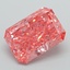 4.27 Ct. Fancy Vivid Pink Radiant Lab Grown Diamond