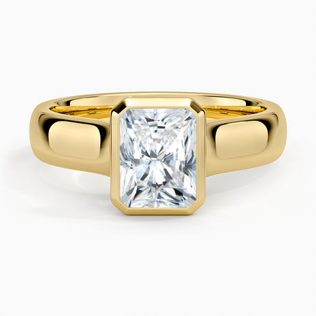 Luna 4mm Bezel Ring