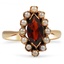 Victorian Garnet Vintage Ring