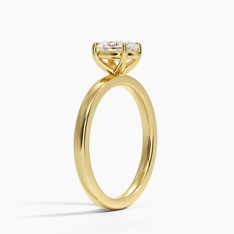 Fairmined Perfect Fit Solitaire 2mm Ring