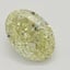1.01 Ct. Fancy Yellow Oval Diamond