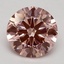 2.10 Ct. Fancy Intense Pink Round Lab Grown Diamond