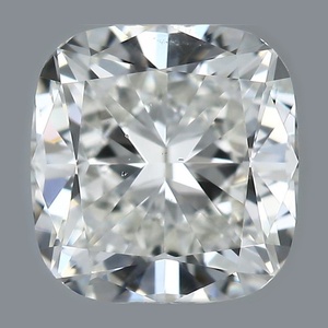 Cushion diamond — real photo