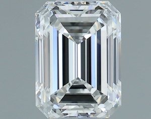 Emerald diamond — real photo