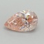 2.01 Ct. Fancy Intense Pink Pear Lab Grown Diamond