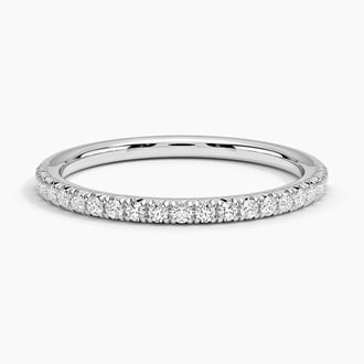 Delicate Amelie Diamond Ring (1/5 ct. tw.) in 18K White Gold
