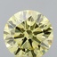 3.04 Ct. Fancy Intense Yellow Round Lab Grown Diamond