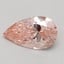 0.54 Ct. Fancy Intense Pink Pear Lab Grown Diamond