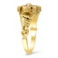 The Marcile Ring, smalltop view on a hand