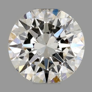 Round diamond — real photo