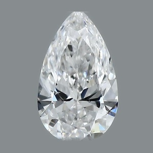 Pear diamond — real photo