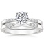 18K White Gold Lark Diamond Bridal Set