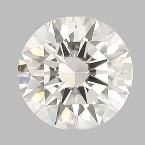 Round diamond — real photo