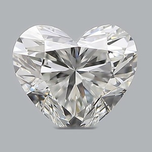Heart diamond — real photo