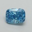 1.09 Ct. Fancy Vivid Blue Cushion Lab Grown Diamond