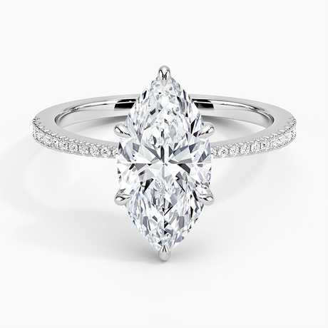 18K White Gold Elena Diamond Ring