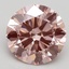 2.11 Ct. Fancy Intense Pink Round Lab Grown Diamond