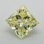 1.59 Ct. Fancy Intense Yellow Princess Lab Grown Diamond