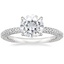18K White Gold Luxe Valencia Diamond Ring (1/2 ct. tw.), smalltop view