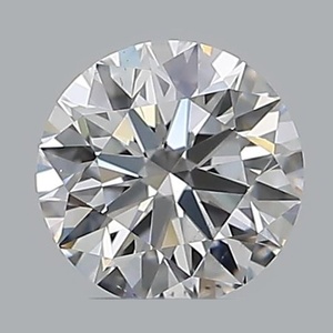 Round diamond — real photo