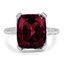 Art Deco Garnet Cocktail Ring