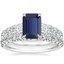 18K White Gold Tapered Sienna Diamond Ring with Sienna Diamond Ring (1/2 ct. tw.)