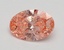 1.32 Ct. Fancy Vivid Pink Oval Lab Grown Diamond