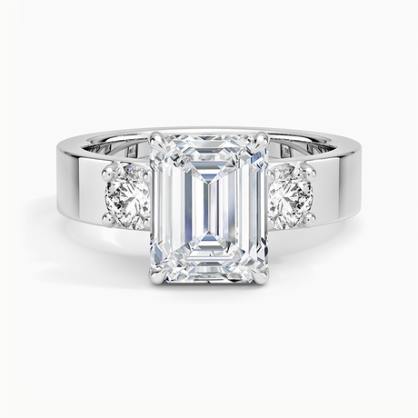 Platinum Peyton Three Stone Diamond Ring (1/2 ct. tw.)